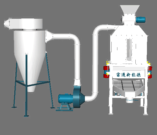 顆粒機專用逆流式冷卻器 顆粒機專用逆流式冷卻器
